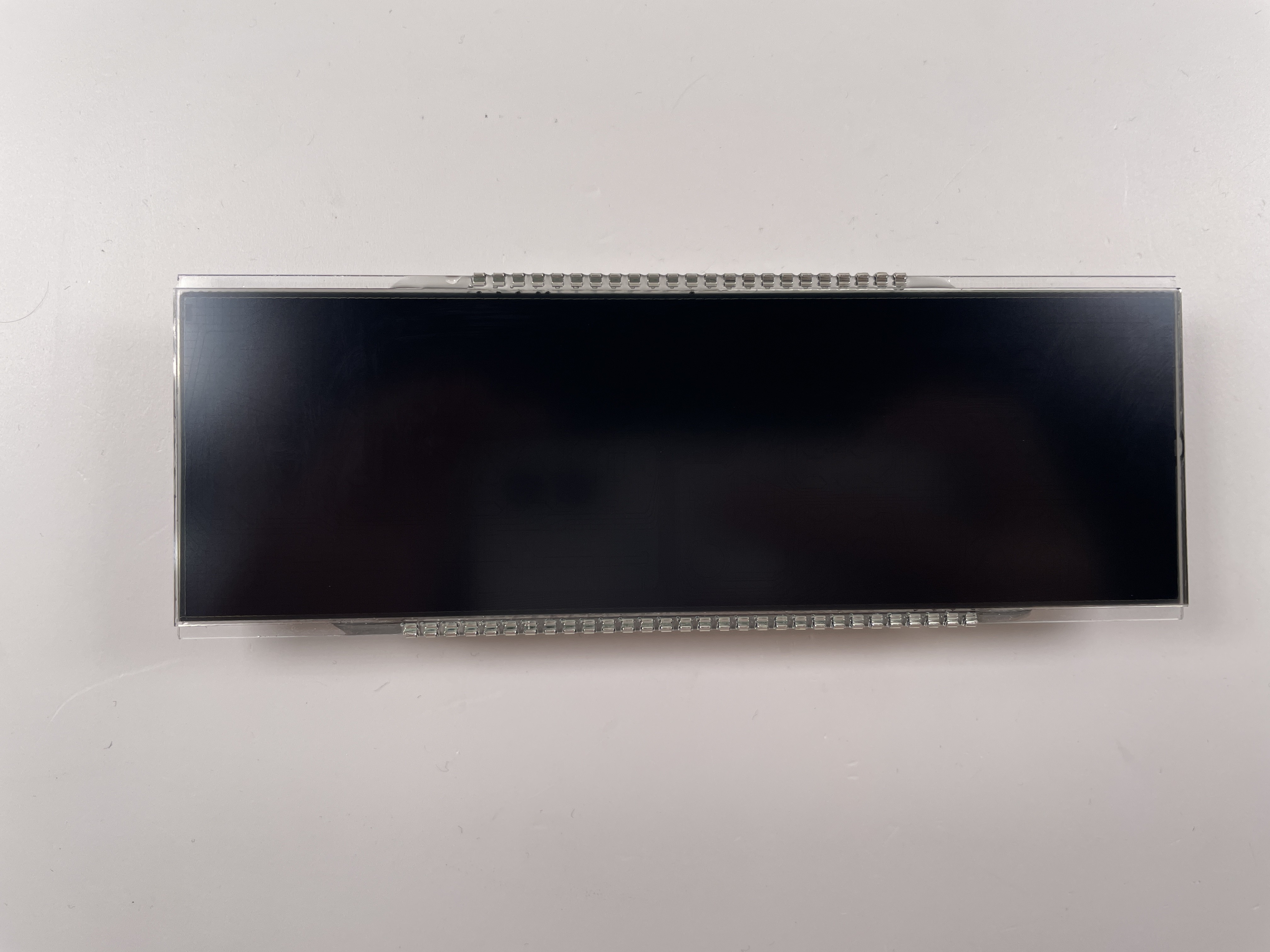 High Contrast VA Lcd Display Transmissive Negative 7 Segment PIN Connect Portable Medical