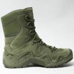 Black Brown Womens Mens Leather Military Boots 9 Inch Work Training Tactical