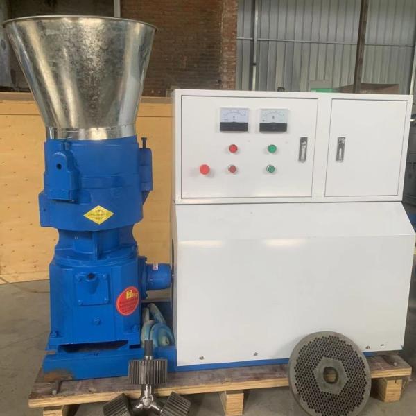 Carbon Steel Feed Pellet Mill 50HZ Animal Feed Pellet Making Machine Adjustable