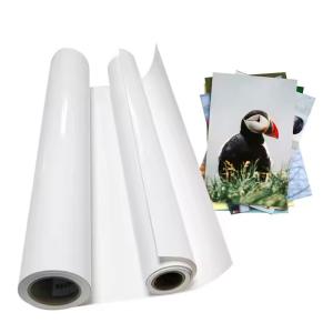 Wholesale Waterproof Instant-Dry Glossy 260gsm Cast Coated Photo Paper Roll For Dye Ink Printing from china suppliers