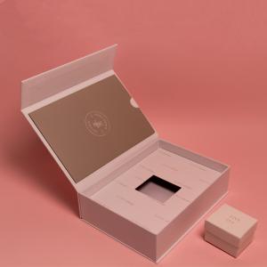 Wholesale Sturdy White Blank Jewelry Shipping Box With Rigid Chipboard from china suppliers