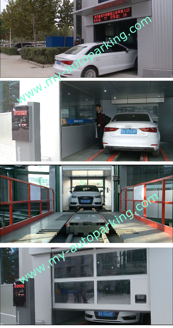 24. 5-15 Floors Round Smart Parking System