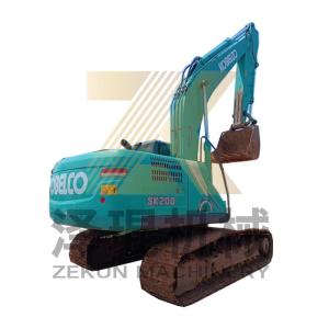 Wholesale Used Kobelco SK200-10 20Ton Crawler Excavator with Hydraulic Cylinder from china suppliers
