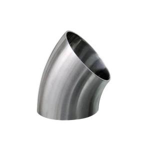 Wholesale Safety Sanitary Butt Weld Fittings 45 90 180 Degree Pipe Elbow Fittings ASME BPE Standard from china suppliers