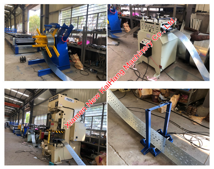 Cross Beam roll forming machine, Fluted Box Beam, storage racking interlock beam
