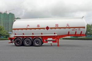 Wholesale Custom 38cbm 3axle Chemical Liquid Tank Truck / Aluminum Fuel Transport Trailers from china suppliers