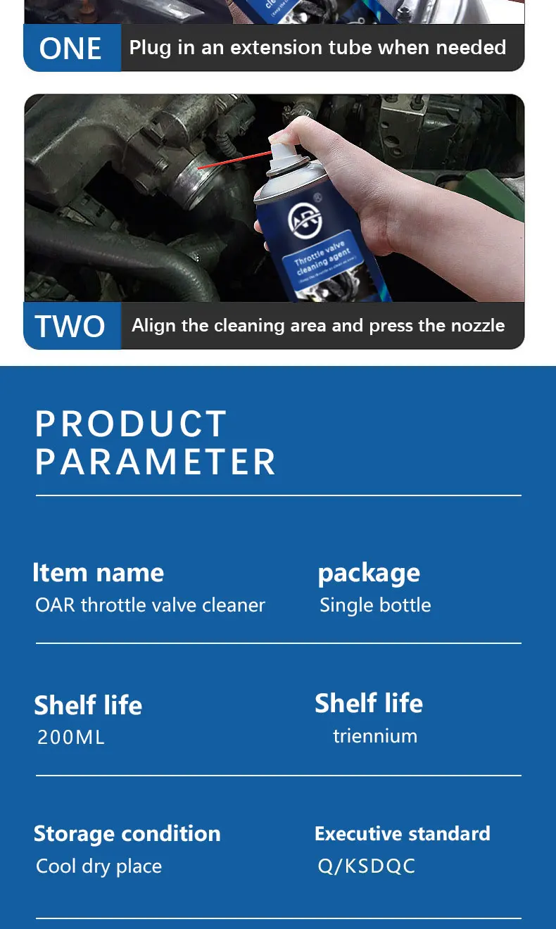 200ML Strong Carb Cleaner Spray The Ultimate Solution for Engine Carbon Build-Up