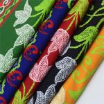 Hot Sale Various Colors 100%Polyester Digital Fashion Cloth Print Floral Fabric