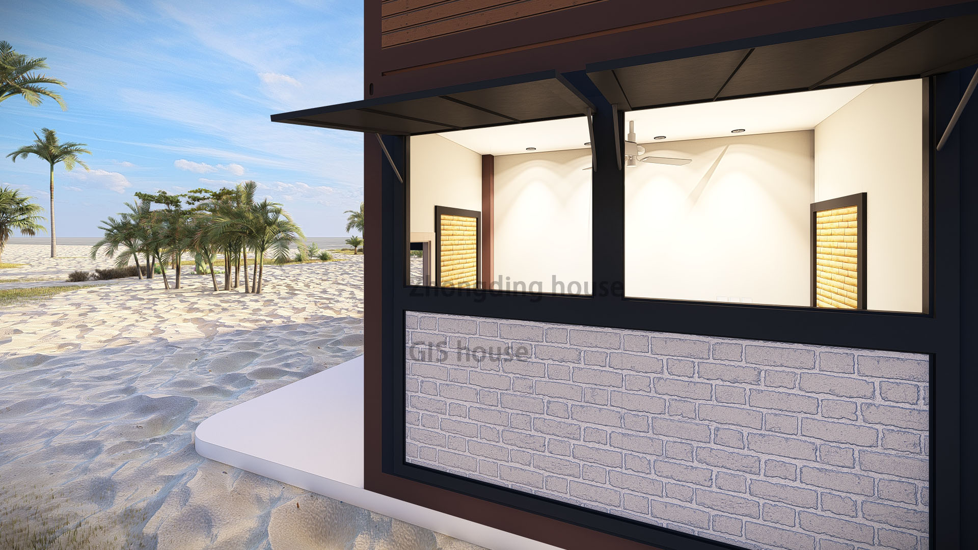 Online Technical Support Modern Modular Seaside Inn Vacation Tiny House Luxury Villa