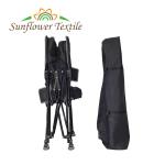 Portable Adjustable Folding Camping Chair Oxford Cloth Fabric Outdoors With