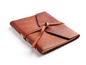 Wholesale Genuine Leather Travel Journal Notebook Size 120 * 190mm With Leather Strap from china suppliers