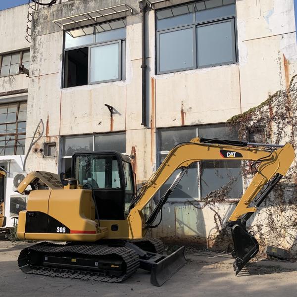 Cat306E Mini Japanese Excavator Imported Used Cat303 Cat306 Cat305.5 Good