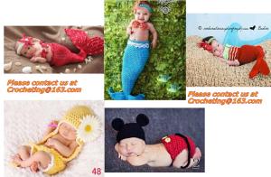 Wholesale Lovely Style Toddler Baby Infant Knit Crochet Beanie Taking Photo Photography Props Hat from china suppliers