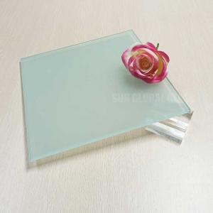 Wholesale Frosted Toughened Tempered Glass 3mm 4mm 5mm 8mm 9mm 10mm 12mm Decorative Toughened Glass Sheets For Architectural Decoration / Indoor Partition from china suppliers