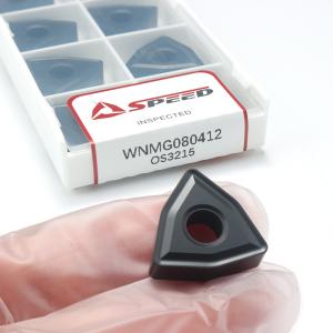 Wholesale Wear Resistant Carbide Inserts For Cast Iron TNMG1604 WNMG0804 CNMG1204 Black CVD Coating from china suppliers