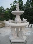 Big Statue Carved Stone Marble Water Pool Fountain Outdoor