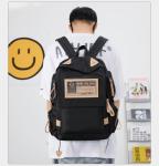MALE BACKPACK FEMALE COLLEGE STUDENTS SIMPLE DESIGN SENSE NICHE COMPUTER BAG