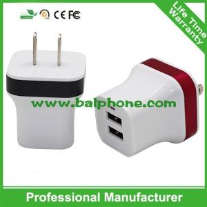 Wholesale US Plug 2 usb wall usb charger 5V2.1A from china suppliers
