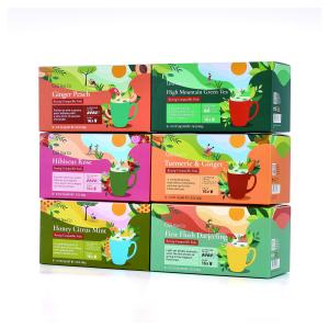 Wholesale Varnished Custom Printed Cardboard Box Packaging For 48g Tea And Coffee Drink Powder from china suppliers
