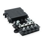 Power Distribution Busbar 4 Ways MIDI Way MEGA Holder Fuse Box For Car