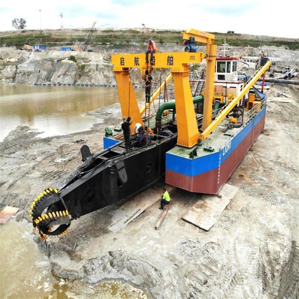 Customized QHCSD-268 Heavy Duty Cutter Suction Dredger with Hydraulic Head Teeth