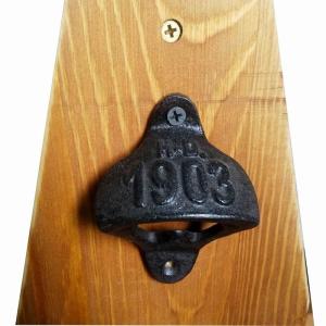 Wholesale Wall Mount Iron Bottle Opener Cast Iron Crafts For Bar Club from china suppliers