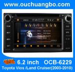 Car gps navigation for Toyota Land Cruiser 2003-2010 with China dealer DVD media