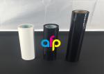 Gloss Hot Stamping Foil For Fabric / Clothes PET Material 1 Inch Paper Core