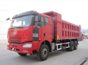 Wholesale Used Dump Trucks 6×4 Drive Mode Flat Cabin EURO II Emission Standard 6 Cylinders FAW Tipper Truck RHD from china suppliers