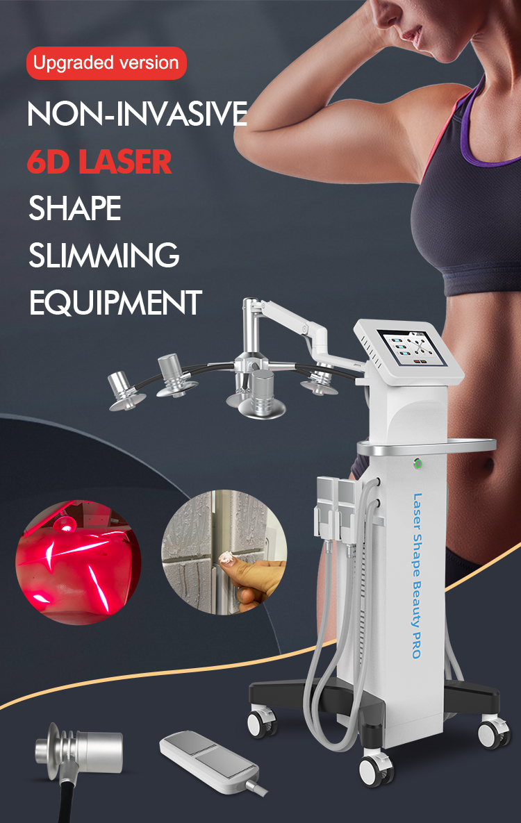 635nm Wavelength Beauty Apparatus Laser Slimming Cellulite Reduction Machine