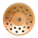 5inch Laser Welded 125×10T(30×5×7.2)×22.23mm Single Row Diamond Cup Wheel For