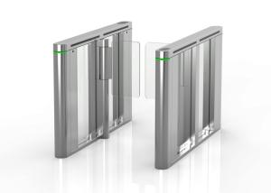 Wholesale Anti Shock 40W DC Swing Barrier Turnstiles Lossless Mechanism from china suppliers