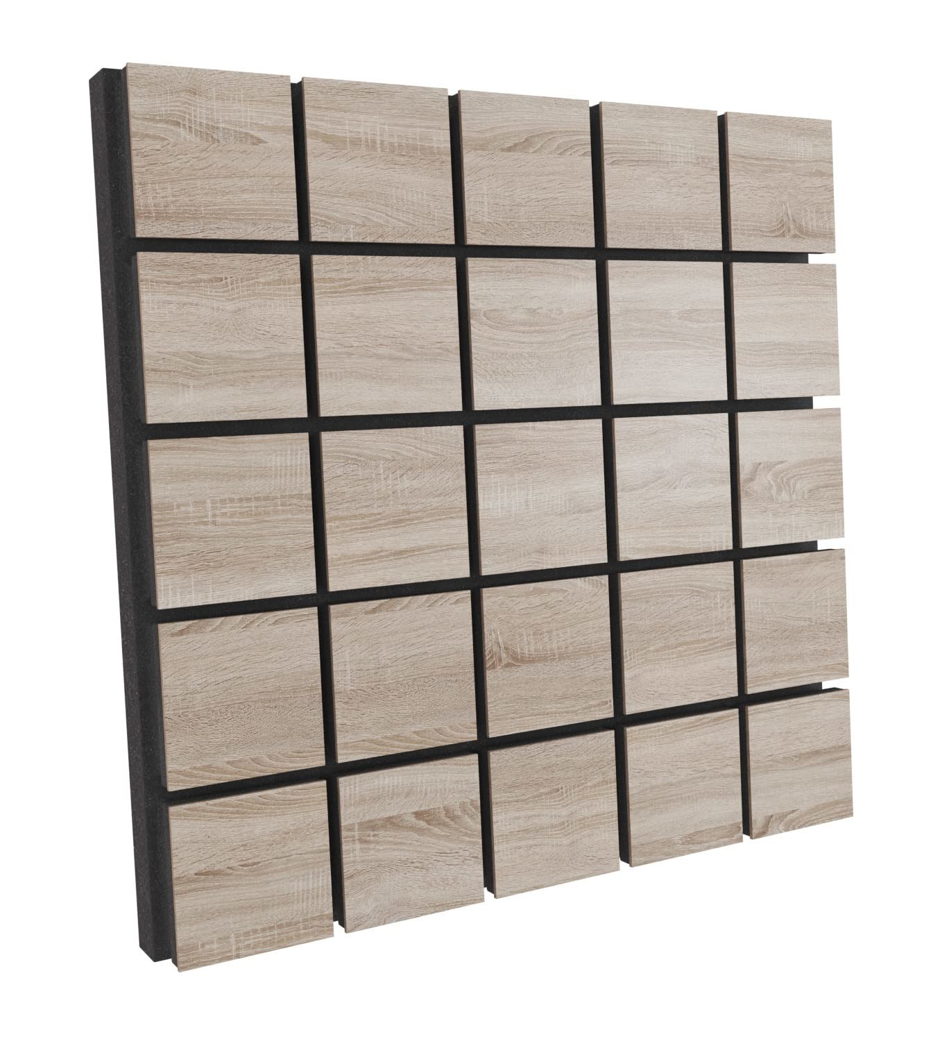 Polyester Fiber Soundproof Wall Boards Wood Slat Acoustic Panels for Inner Decoration