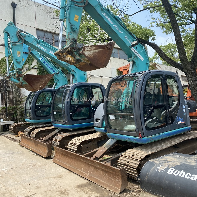 Used Kobelco Excavator SK70SR Kobelco Mini Excavators Kobelco 7 Ton Excavator For Sale