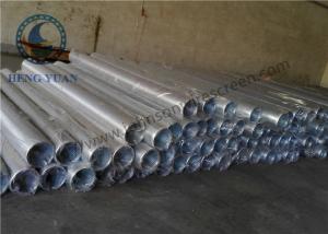 Wholesale Low Carbon Steel Water Well Pipe , Well Casing Screen 1.0 Mm Slot Size from china suppliers