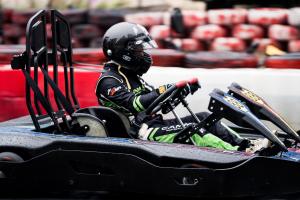 Wholesale Laps Counting Racing E Go Karts Double Seats 1140mm Wheel Base 70km/H from china suppliers