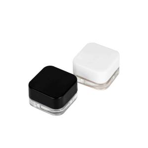 Wholesale Child Resistance Certified 5ml Concentrate Glass Jar with CR Screw Cap 5ml 9ml Square Jar from china suppliers