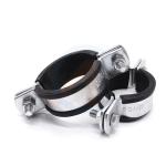Q235 304 Stainless Steel Electrical Metal Conduit Clamps HVAC Zinc Plated