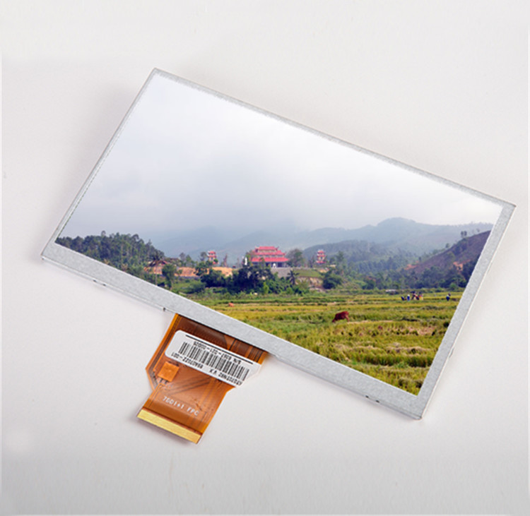 RGB 24bits 500Cd/M2 7 Inch Tft Touch Screen
