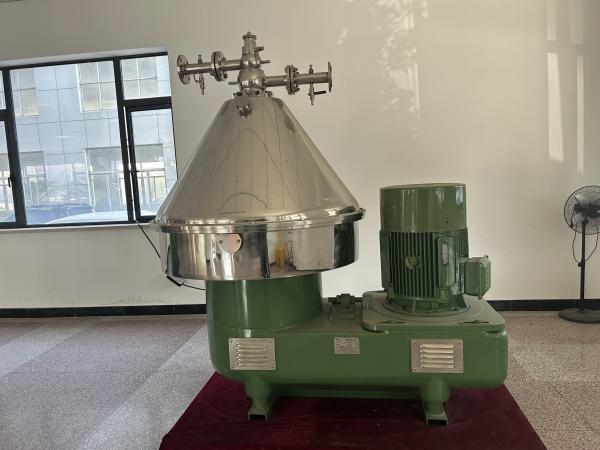 Stainless Steel Disc Oil Separator Belt Drive Automatic Slag Discharge