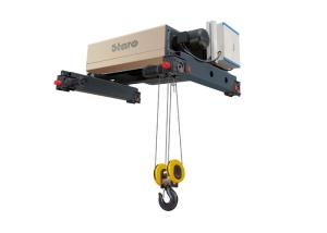 Wholesale European type wire rope hosit for double girder overhead crane passenger hoist safety from china suppliers