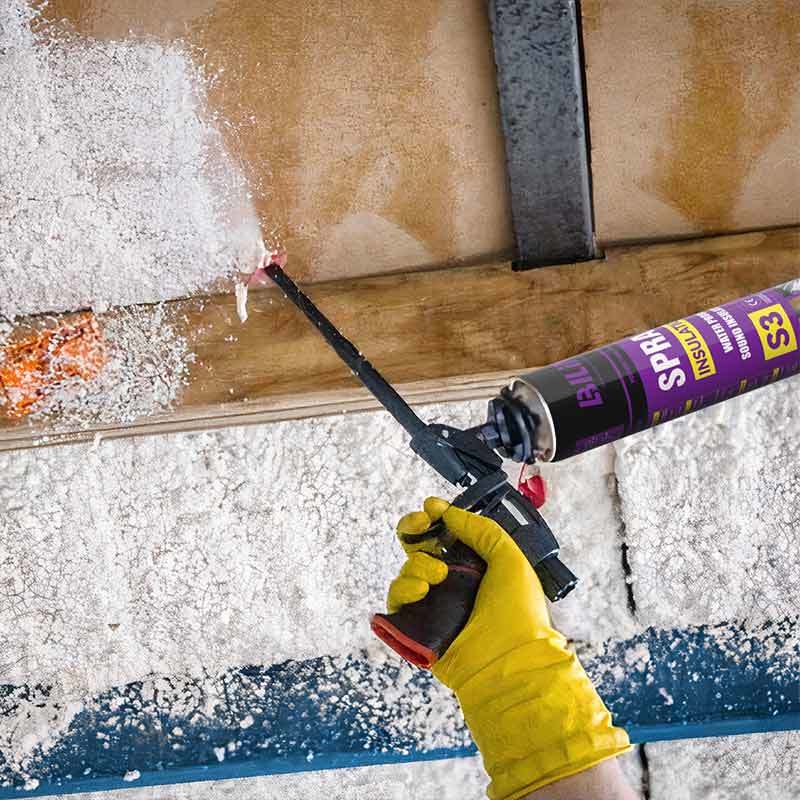 750ml Spray PU Foam Flame Retardant Polyurethane Expanding Foam Lightweight