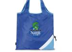 Large Folding Polyester Tote Bags , Portable Roll Up Grocery Bags For Woman