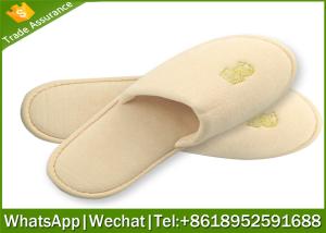 Wholesale hotel slipper,SPA Slippers,Velvet slippers manufacturer,Velvet slipper with logo from china suppliers