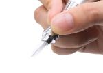 Stainless Steel Tattoo Machine Piercing Needles 4F For Eyeliner