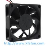 DC 70*70*20mm 5V/12V/24V Black Plastic Brushless Axial Fan DC7020