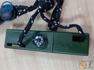 Wholesale Magnesium Flint Stone Fire Starter Fire Steel With Whistle , Customized Logo from china suppliers