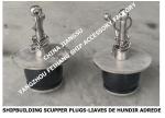 Nc No.50 Shipbuilding Scupper Plugs-Liaves De Hundir Adrede Material - Stainless