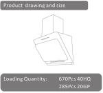 Strong Suction Smoke Exhaust Under Cabinet Range Hoods 900mm Length