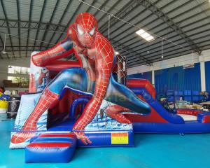 Wholesale Super Hero Bounce House Combos Inflatable Water Slide from china suppliers